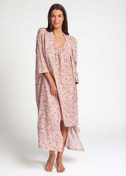 Ditzy Blossom Voile Robe