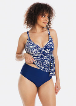 Casablanca Tankini Cross Over Set