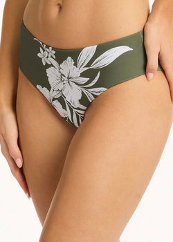 Aloha Low Square Neck Bikini Set