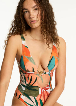 Tropaluxe Chain Link Longline One Piece