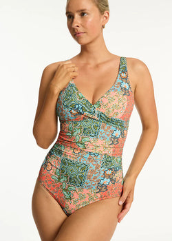 Java Cross Front One Piece