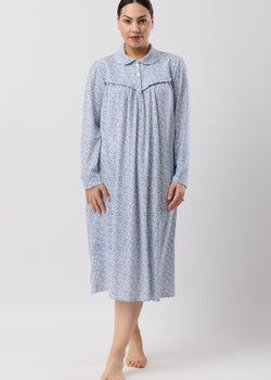 DITSY INTERLOCK NIGHTIE