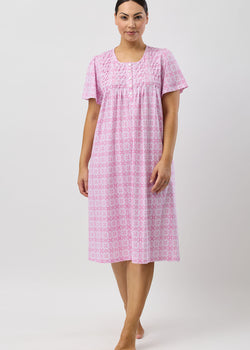 Baroque Short Sleeve Nightie