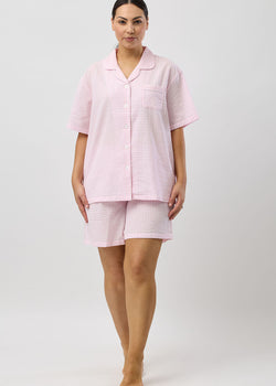 Check Revere Short Pj Set