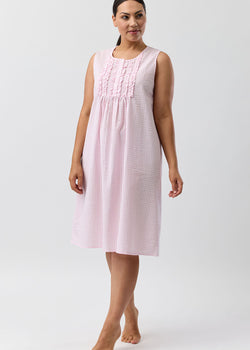 Check Sleeveless Nightie