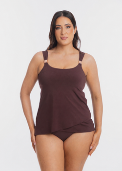 Sherry Tankini Overlay Set