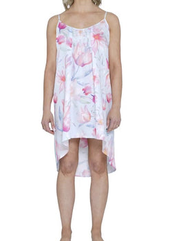 Provincial Bloom Silky Cotton Sateen Chemise
