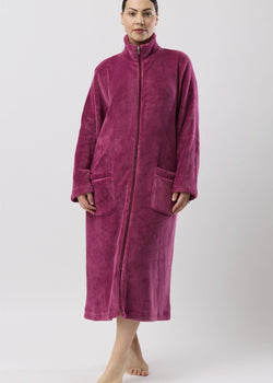 Poly Fleece Zip Gown