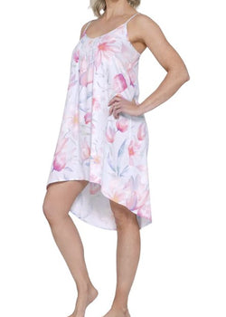 Provincial Bloom Silky Cotton Sateen Chemise