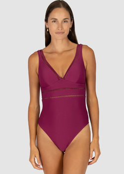 Rococco Longline One Piece Swimsuit