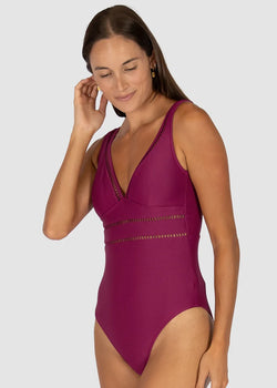 Rococco Longline One Piece Swimsuit