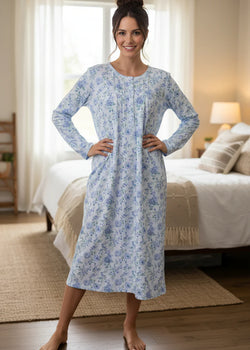 MIRA INTERLOCK MID NIGHTIE