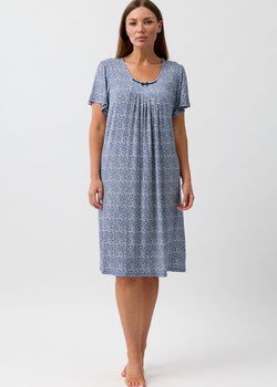 LACE GROSGRAIN NIGHTIE