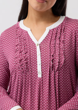 TULIP RUFFLE NIGHTIE