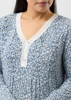 Petals Smocking Nightie