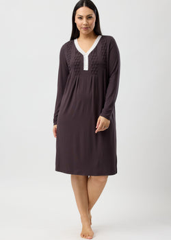 Lace Smocking Nightie