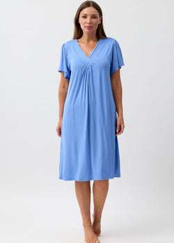 DIAMOND PEAT NIGHTIE PERIWINKLE