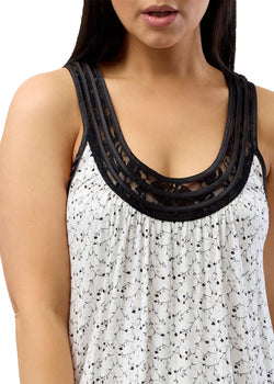 BOTANICAL LACE CHEMISE