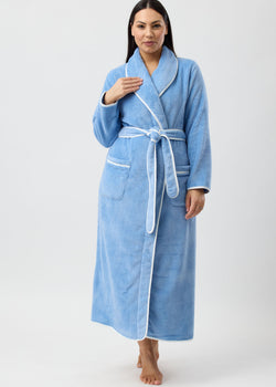 SATIN TRIM ROBE