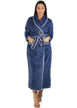 SATIN TRIM ROBE