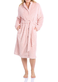 Cable Jacquard Button Up Gown