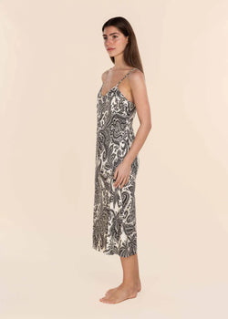 Caroline Cotton Sateen Chemise