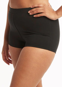 Eco Essentials Cross Front Tankini Boy Leg Pant