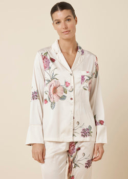 RUBY FLORA SATIN PJ SET