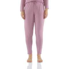 Mauve Hues Bamboo Elastane Pj Set