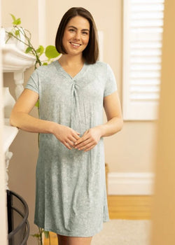JUNGLE DREAMING TWIST FRONT NIGHTIE