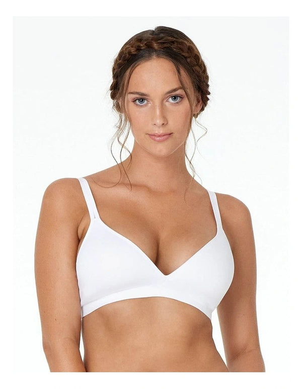Unlined Sports Bra for Women - Ultra Soft, Seamless Ladies Bra for