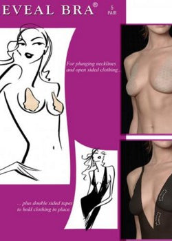 Stick On Backless Plunge Reveal Bra