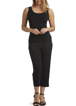 Scoop Neck Fitted Tank Top